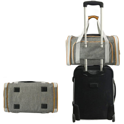 Mr. Peanut's Platinum Series Double Expandable Pet Carrier
