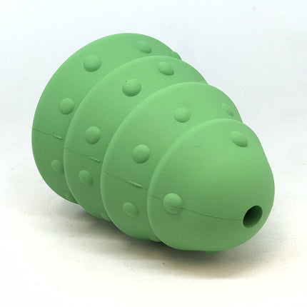 Christmas Tree eDispenser Durable Rubber Chew Toy & Treat Dispenser