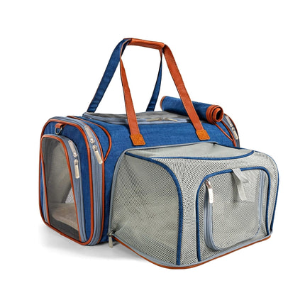 Mr. Peanut's Gold Series Standard Size Airline Compliant Expandable Pet Carrier