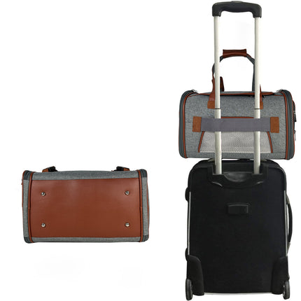 Mr. Peanut's Gold Series Standard Size Airline Compliant Pet Carrier